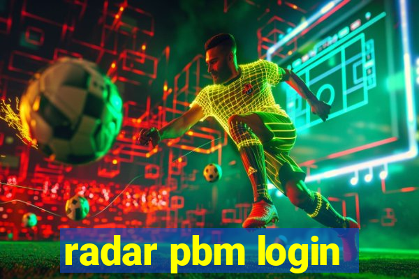 radar pbm login